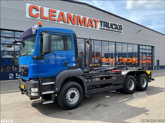 Kablio rankenos sistema Man TGS 26.400 6x4 Manual Full Steel Just 327.817 km!