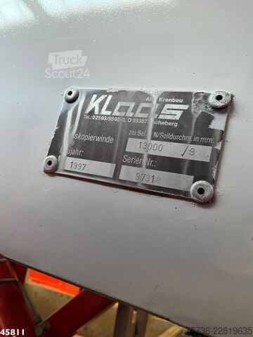 Kėlimo platforma DAF FA 45 CF 220 Klaas 34 meter Dachdeckerkran