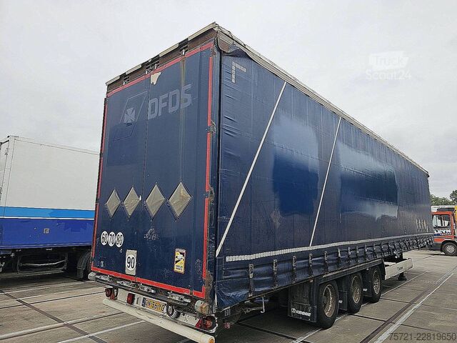 Bâches coulissantes KRONE SD MEGA
