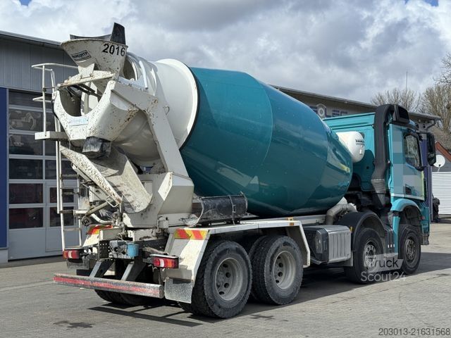 Concrete mixer truck MERCEDES-BENZ AROCS 3740 8x4 Betonmischer EUROMIX 10 m³