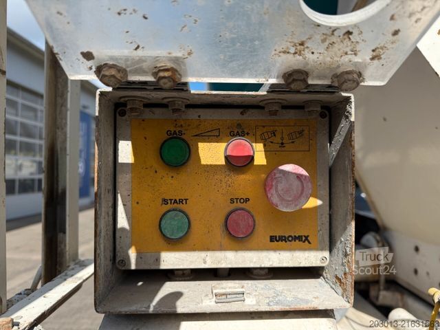 Concrete mixer truck MERCEDES-BENZ AROCS 3740 8x4 Betonmischer EUROMIX 10 m³