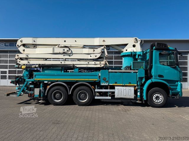 Betonpumpen-LKW MERCEDES-BENZ AROCS 2844 6x4 Euro 6 Betonpumpe SERMAC 5Z33