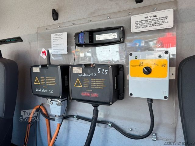 Betonpumpen-LKW MERCEDES-BENZ AROCS 2844 6x4 Euro 6 Betonpumpe SERMAC 5Z33