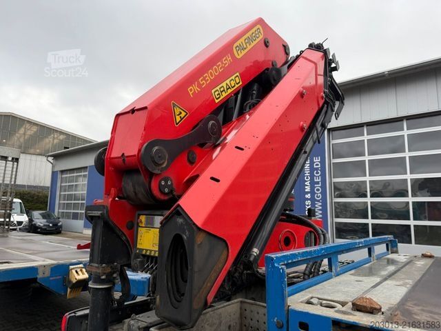 Truck mounted crane SCANIA R500 6x4 Pritsche mit Kran Palfinger PK53002 SH