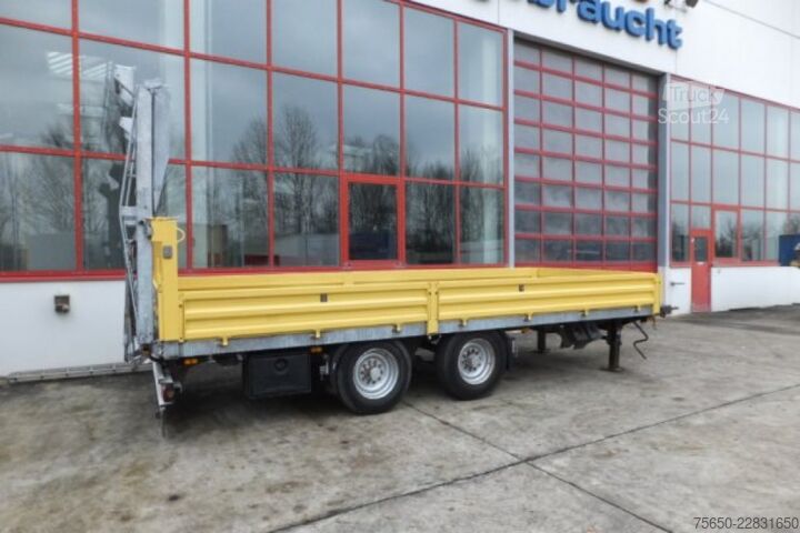 Remorque porte-engins surbaissée Obermaier OS2-TUE135S  13,5 t Tandemtieflader
