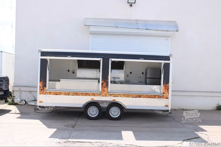 Ρυμουλκούμενο πωλήσεων Imbissanhänger, Imbisswagen Zum Vermieten