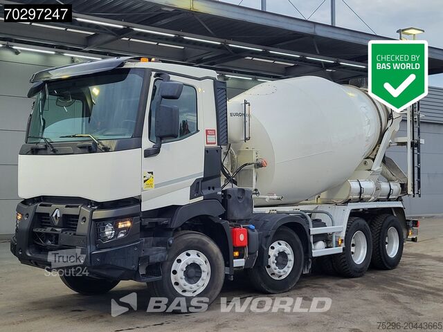 Blender Renault C 430 8X4 9m3 Mixer Steelsuspension Automatic E...