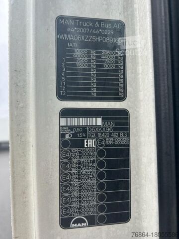 Standaard trekker MAN TGX 18.420 XLX, E6