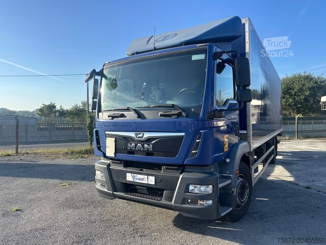 Laatikkotrukki MAN TGM 16.250 EURO 6 FURGON 16T