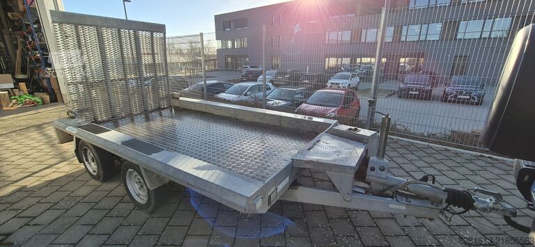 Nehézgép-szállító pótkocsi Hapert TA CJ1 201 Maschinenanhänger