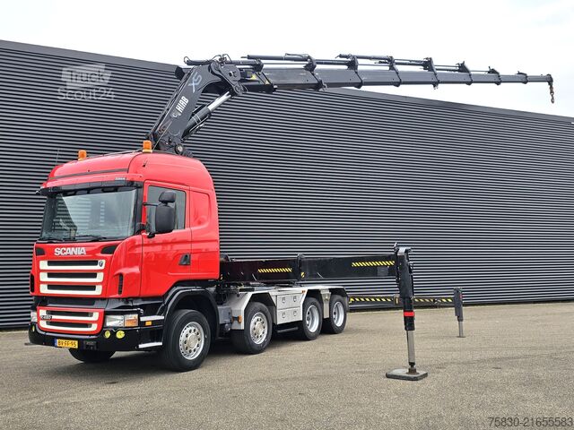 Standard-SZM Scania R480 8x2 / HIAB 105 tm CRANE / KRAN