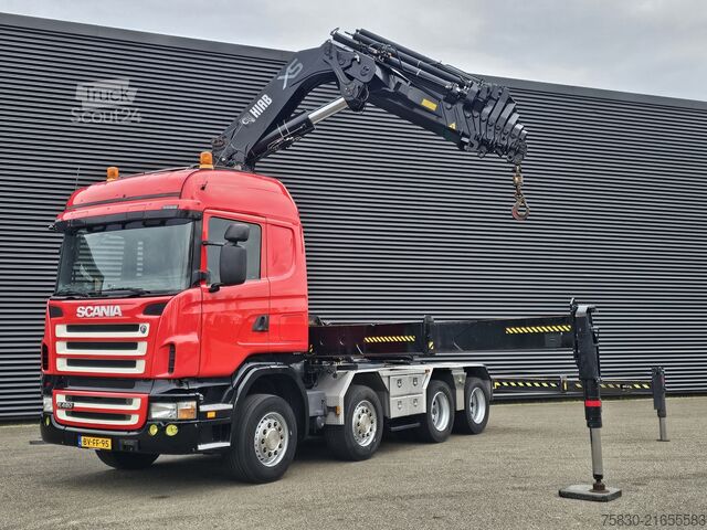 Standard-SZM Scania R480 8x2 / HIAB 105 tm CRANE / KRAN