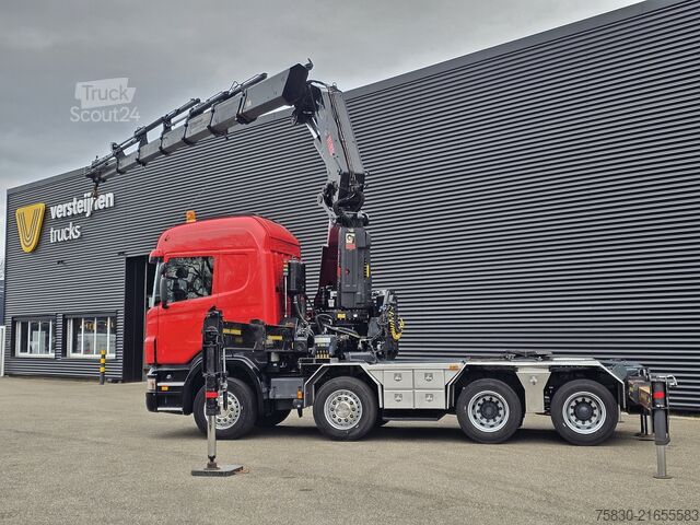Standard-SZM Scania R480 8x2 / HIAB 105 tm CRANE / KRAN