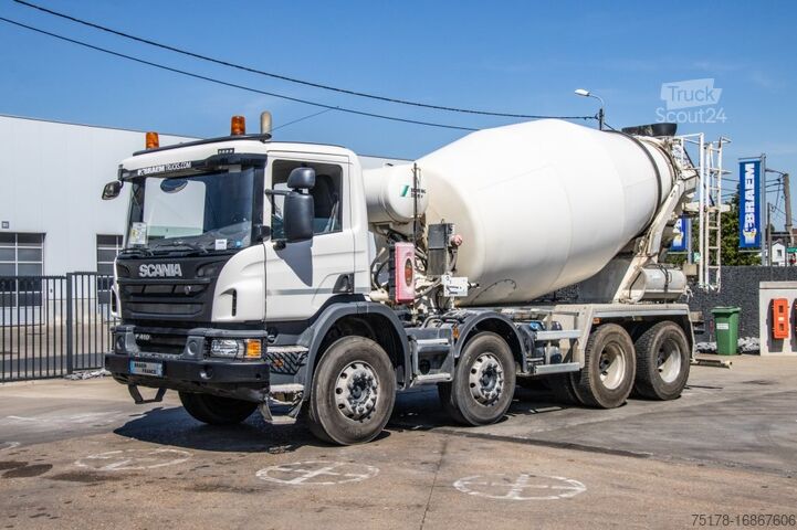 Scania cement mixer truck on sale