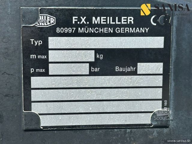 Hakowiec MAN TGS 35.440/Meiller/RK 3070K/8X4/30T/Lenk/Lift