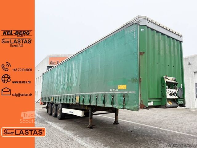 Bâches coulissantes Krone Curtainsider / Planenauflieger / Gardin