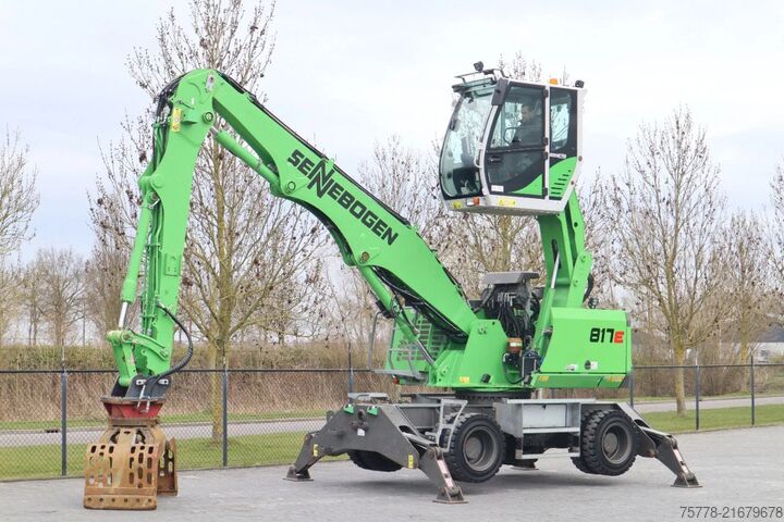 Pelle sur roues Sennebogen 817E K9 ULM | SORTING GRAB | BSS | LOW HOURS