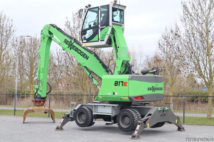 Pelle sur roues Sennebogen 817E K9 ULM | SORTING GRAB | BSS | LOW HOURS