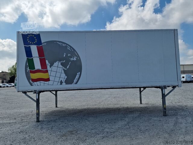 Mainomas kėbulo sunkvežimis MERCEDES-BENZ X Bont Wechselbrücke Möbel/Filz/Lichtband/Zurrös