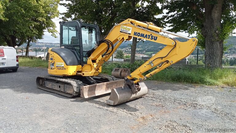 Μίνι εκσκαφέας < 7t Komatsu PC55MR-5E0 with 3 buckets
