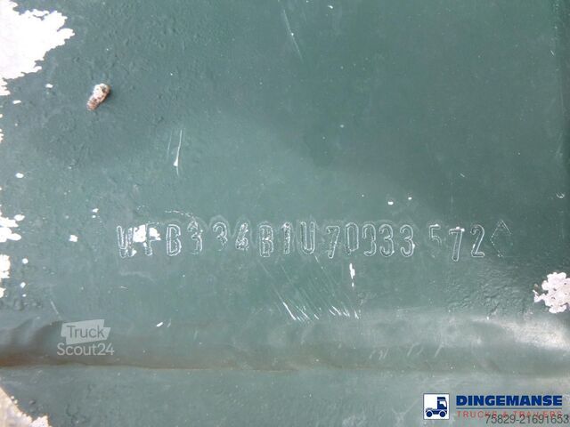 Depósito Feldbinder Powder tank alu 60 m3 (tipping)