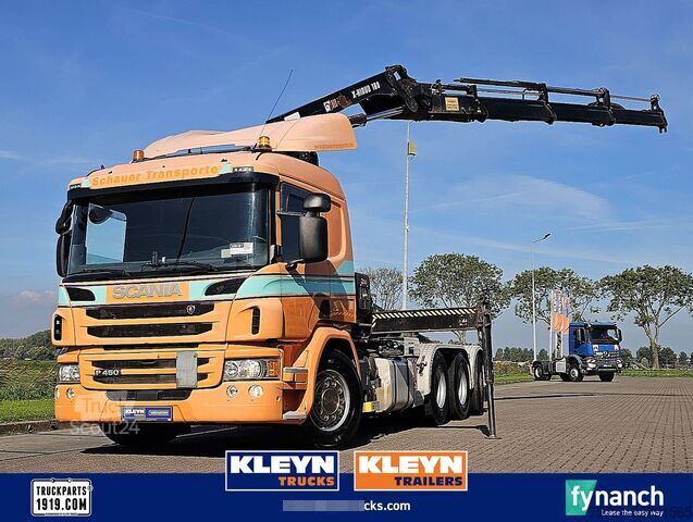 نظام ذراع الخطاف SCANIA P450 8X4*6 HIAB 188-E3