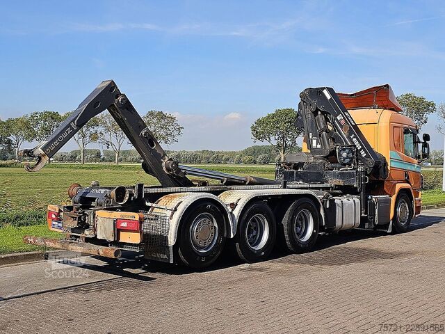 Sistema de brazo de gancho SCANIA P450 8X4*6 HIAB 188-E3