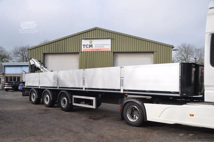 Навантажувальна платформа KWB + JKB 12R KRAAN + ROTATOR + ALU BORDEN