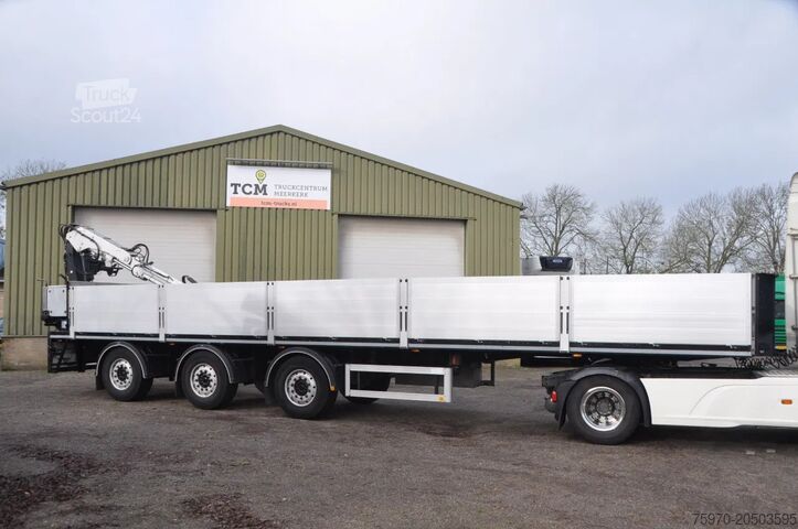 Yükleme platformu KWB + JKB 12R KRAAN + ROTATOR + ALU BORDEN