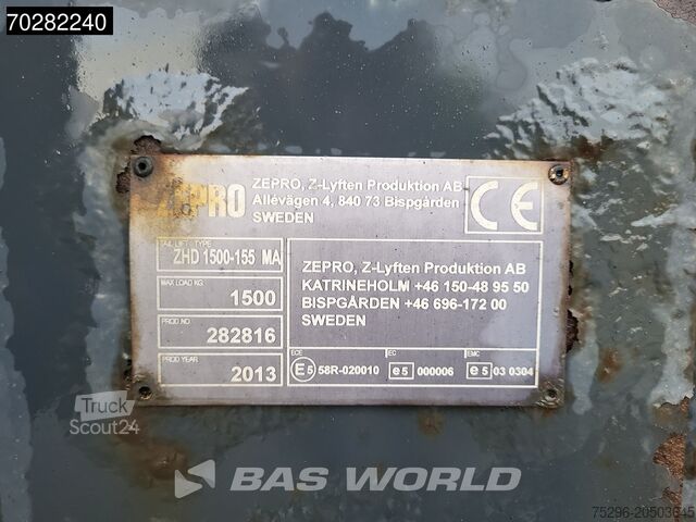 Chladírenská/mrazírenská přeprava Mercedes Atego 1324 Atego 4X2 Thermo King T-1200R 1500kg...