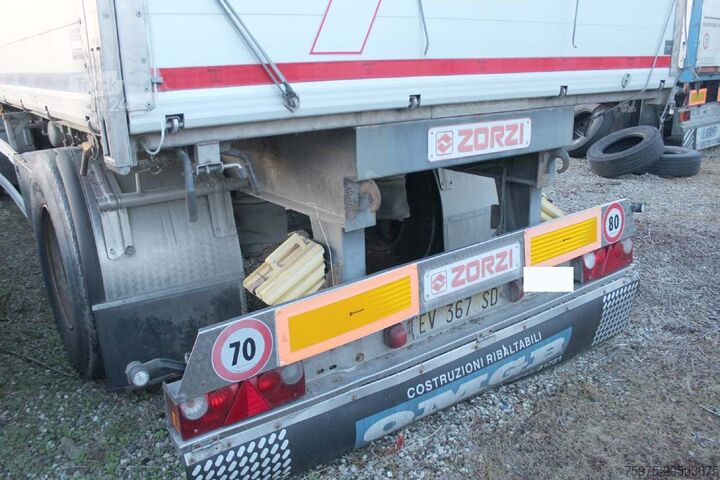 Reboque basculante Zorzi rimorchio ribaltabile bi laterale usato