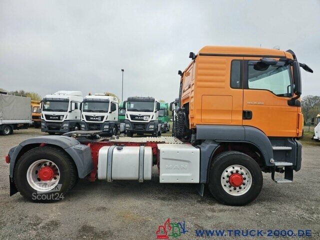 Standartinis vilkikas MAN TGS 18.460 4x4 (H) Kipphydr. + Bett Kühlschrank