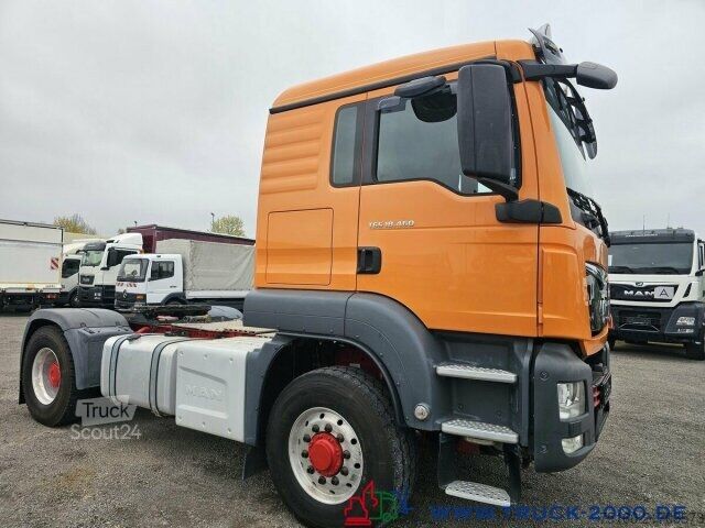 Standartinis vilkikas MAN TGS 18.460 4x4 (H) Kipphydr. + Bett Kühlschrank
