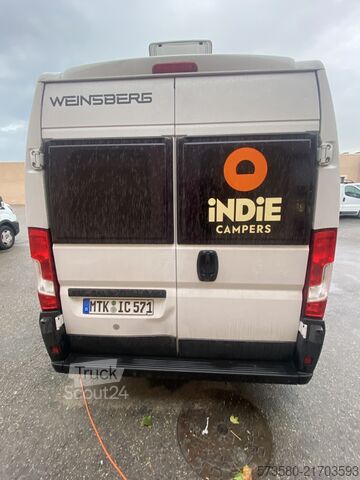 Lakókocsi/lakóautó Fiat Ducato Weinsberg Carabus 600 K|2023 EURO 6 | Professioneller Verkäufer