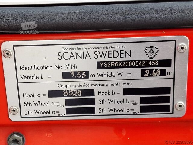 معيار SZM Scania R730 V8 Highline 6x2 - Show truck - Full spec -...