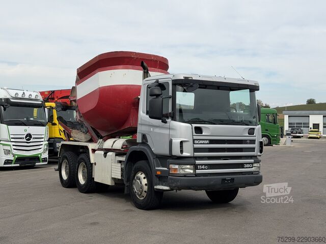 2001 Scania P 114 CB 6x4 Beton Silosu Scania P114CB6x4