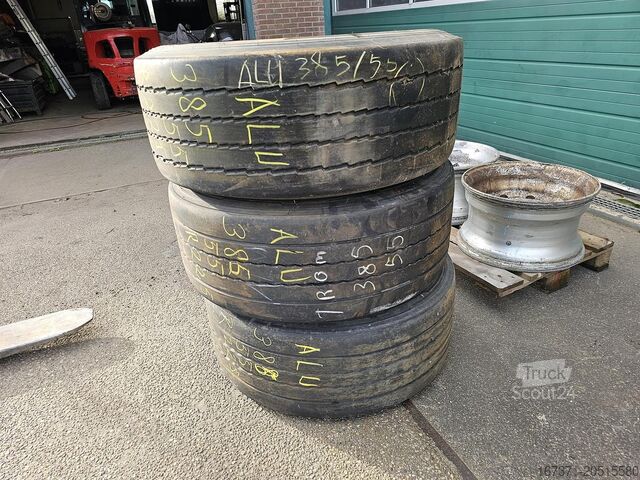 Containervervoer HANKOOK TH 22 |385/55 R 22.5| ALCOA RIM.