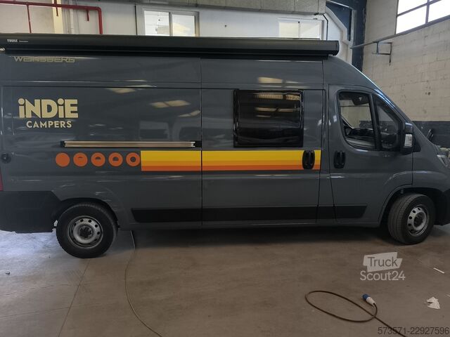 Husbil Fiat Ducato Weinsberg Carabus 2024 | manuales | Techo elevable