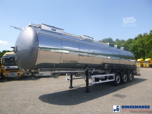 Tanque Feldbinder Food tank inox 39 m3 / 3 comp
