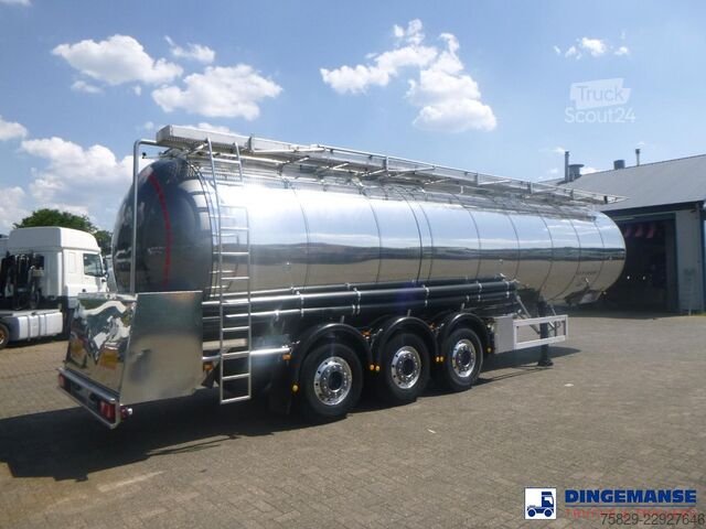 Tanque Feldbinder Food tank inox 39 m3 / 3 comp