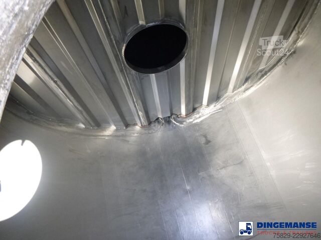 Tanque Feldbinder Food tank inox 39 m3 / 3 comp