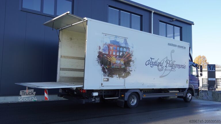 Transporter met koffer Mercedes-Benz Atego 816 Koffer mit LBW