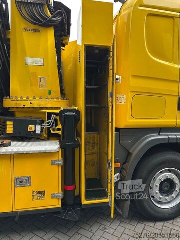 Zware belasting Scania R164-580 V8 6x4 Tractor unit Palfinger PK 56002...