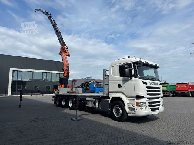 Kranbil Scania R490 8x4 Tridem Fassi F660 + Fly Jib Euro 6