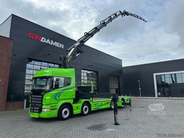 Camión grúa Scania R440 8x2 Palfinger PK 78002 FlyJib,Winch Euro 6