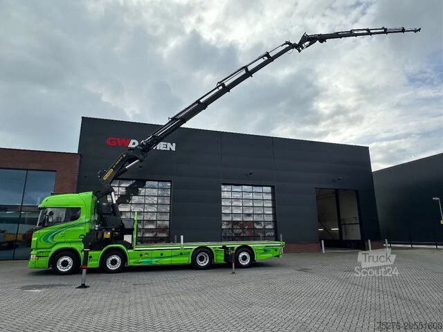 Автомобил с кран Scania R440 8x2 Palfinger PK 78002 FlyJib,Winch Euro 6