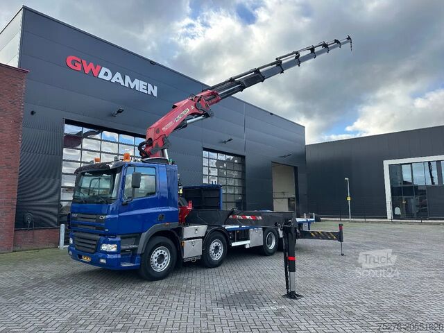Tovornjak z žerjavom DAF CF 85.380 8x4 Palfinger PK 72002  8x Hydraulisch