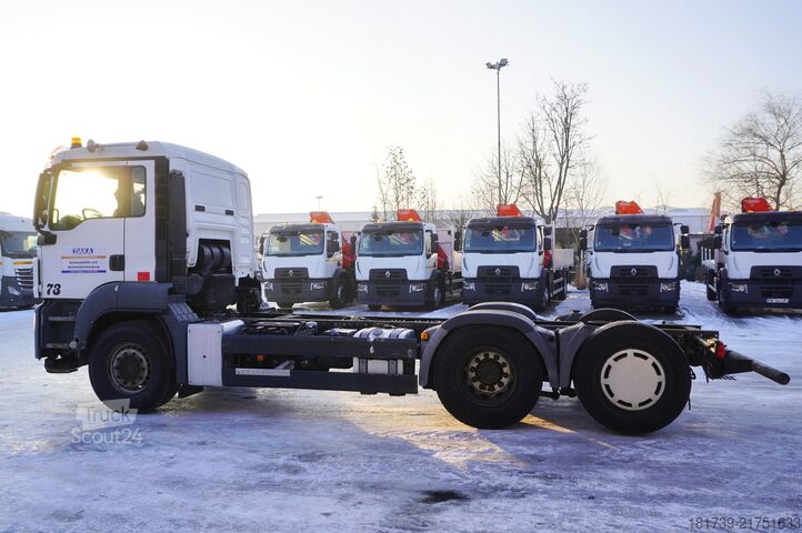 Шасі MAN TGS 26.360/ 550 cm chassis/ steered axle