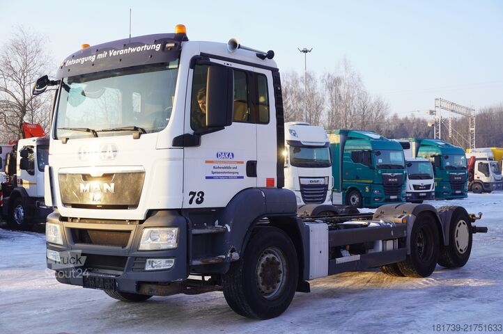 Шасі MAN TGS 26.360/ 550 cm chassis/ steered axle