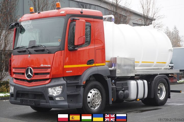 Асенізатор Mercedes-Benz Actros 1833 / 260 tho. km / NEW septic t